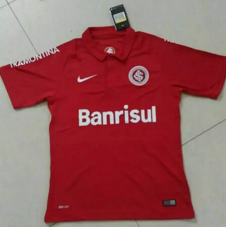 2015-16 SC INTERNACIONAL Home Soccer Jersey